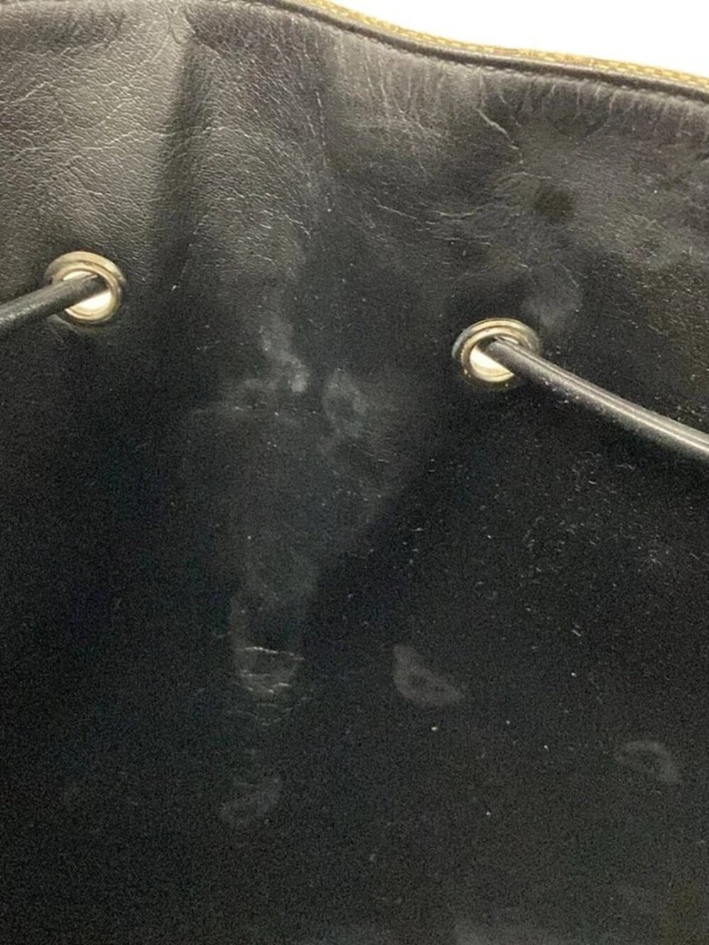 GUCCI GG 13748 Beige Black Jacquard Leather - Shoulder Bag - Picture 12 of 15